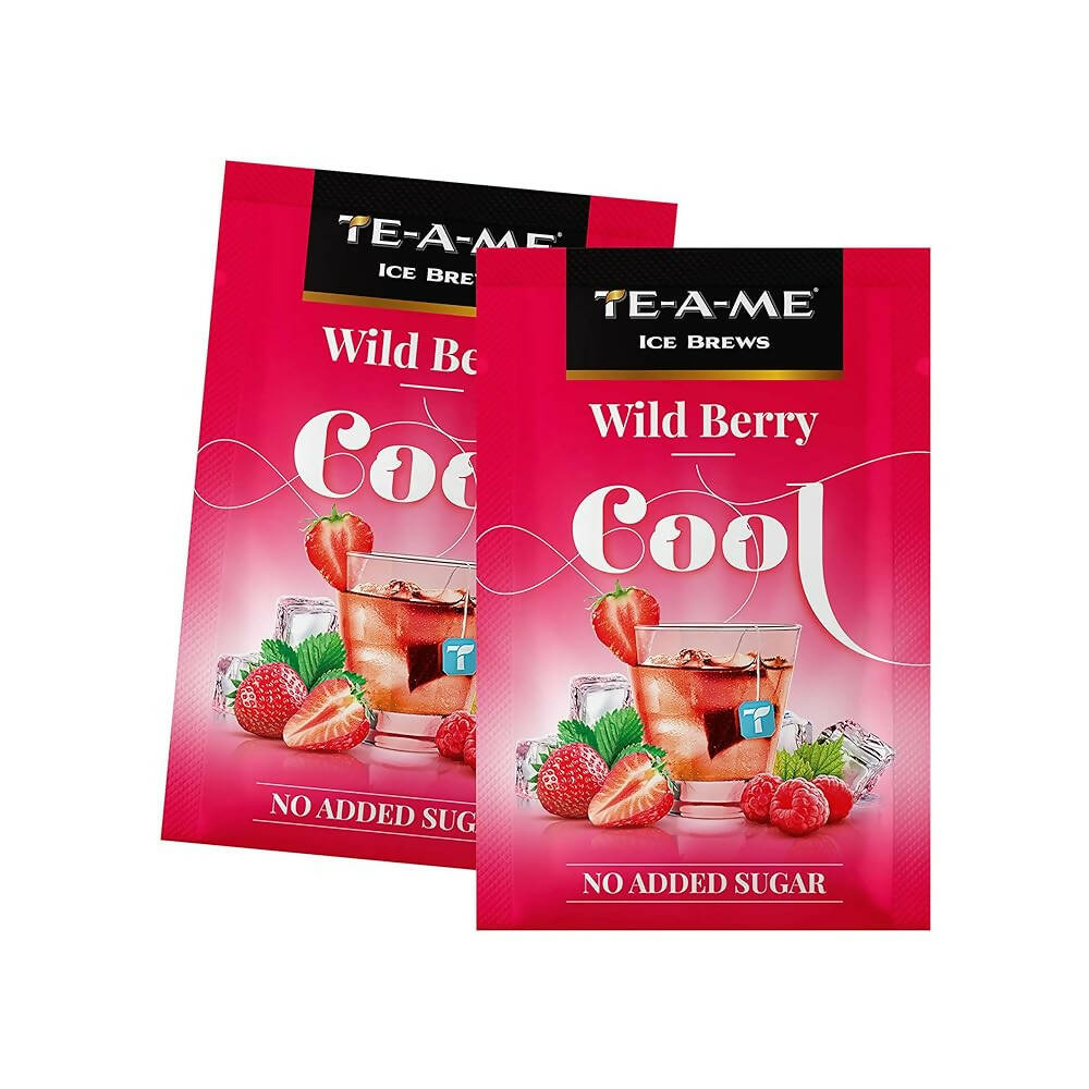 TE-A-ME Cool Wild Berry Iced Infusion Tea Bags - Distacart