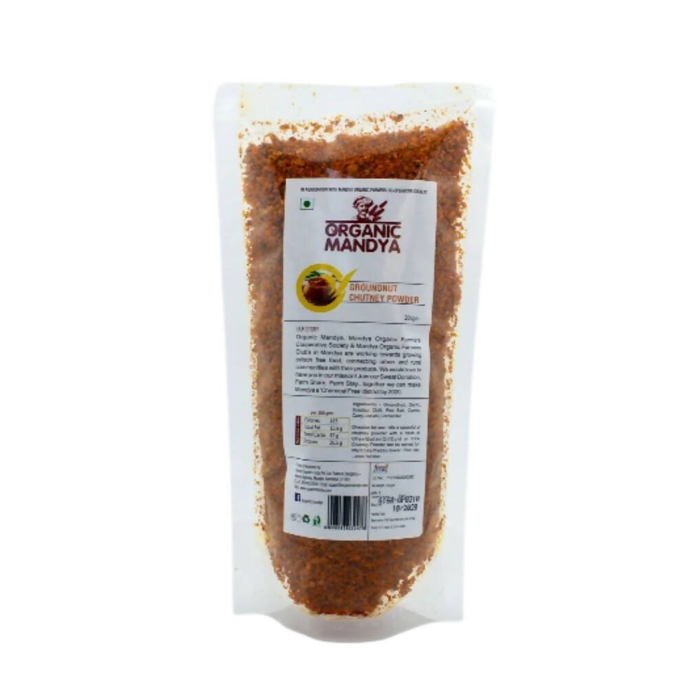 Organic Mandya Groundnut Chutney Powder - Distacart