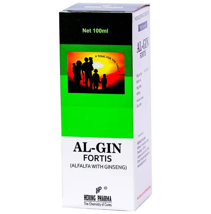Hering Pharma Al-Gin Fortis (Alfalfa with Ginseng) Tonic - Distacart