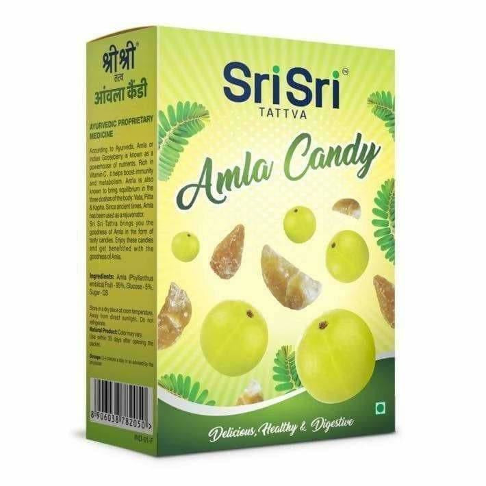 Sri Sri Tattva Amla Candy Plain Flavoured (400gm) - Distacart