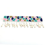 Thumbnail for Mominos Fashion Johar Kamal Handicraft Multi Pearls Necklace with Earrings For Women - Distacart