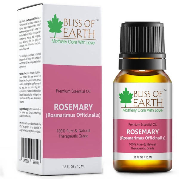Bliss of Earth Premium Essential Oil Rosemary - Distacart