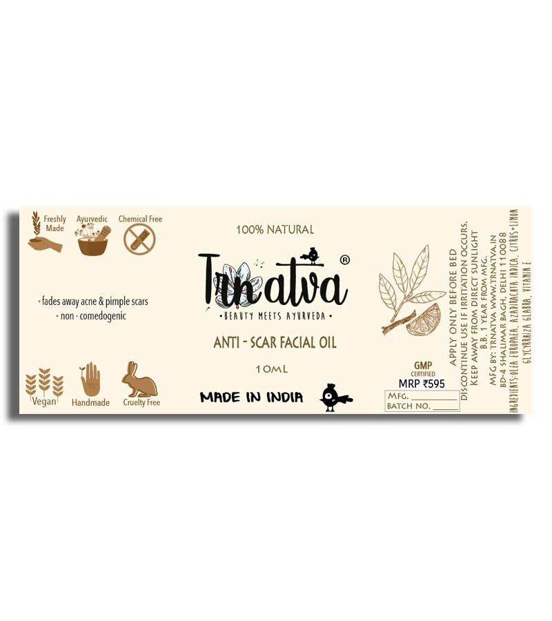 Trnatva Anti - Scar Facial Oil