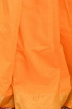 Thumbnail for Very Much Indian Handloom Pure Cotton Paithani-Turmeric Yellow - Distacart