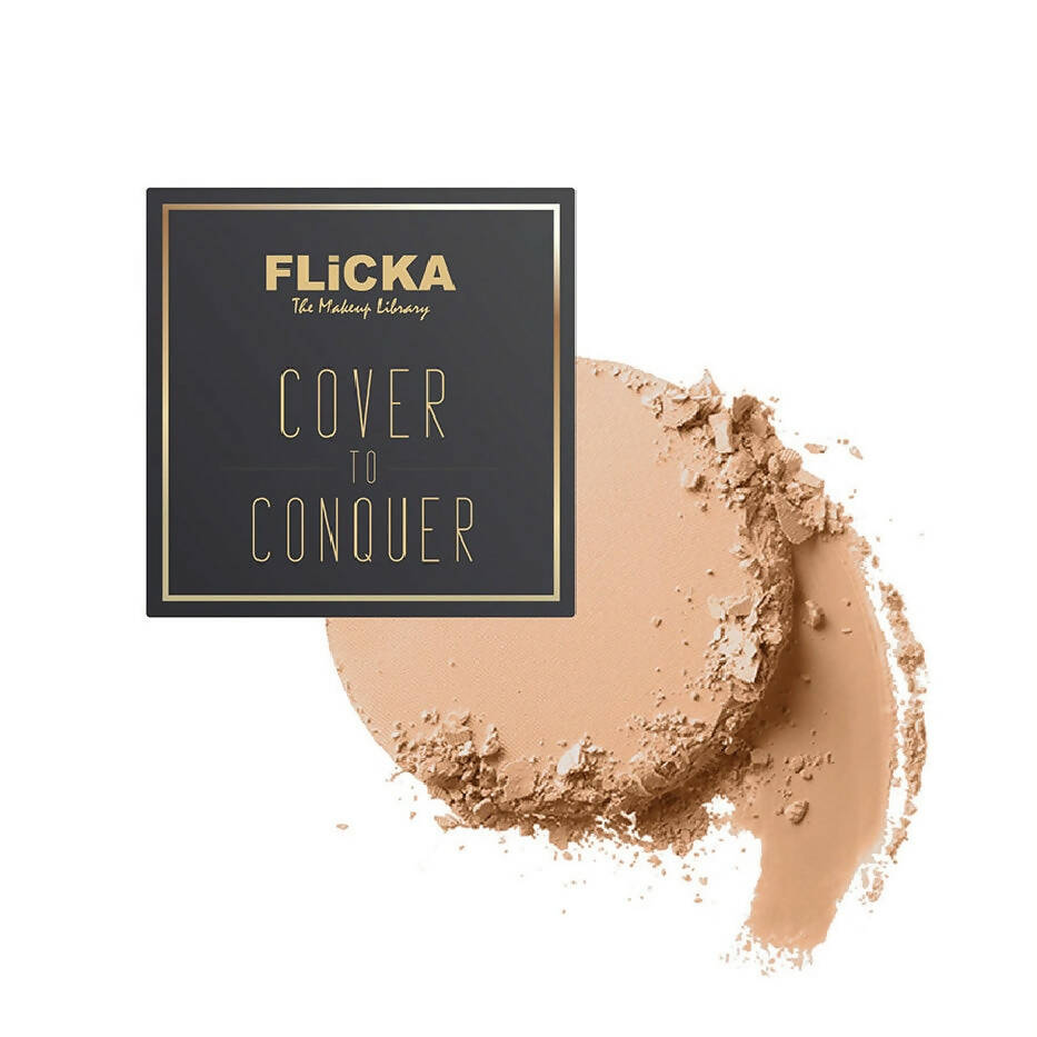 Flicka Cover To Conquer Compact - Coffee - Distacart