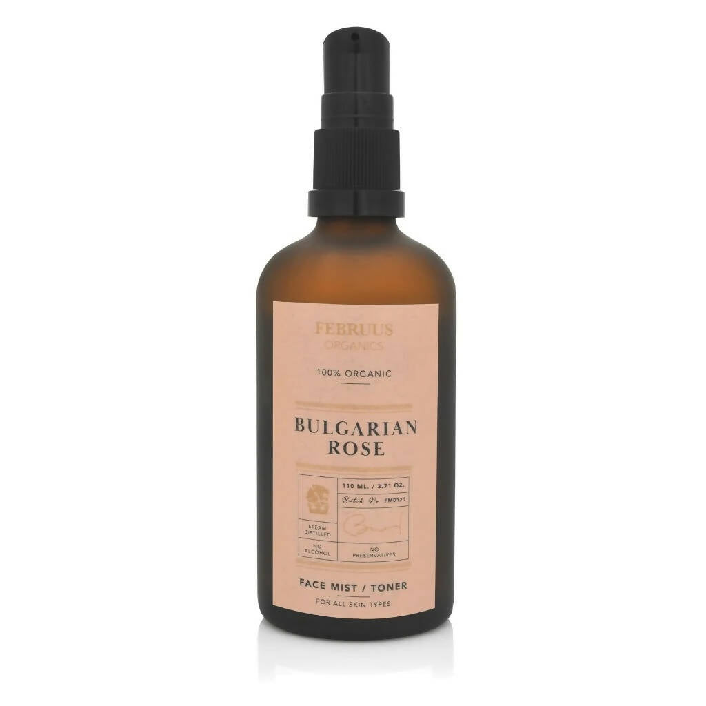 Februus Organics Bulgarian Rose Face Mist - Distacart