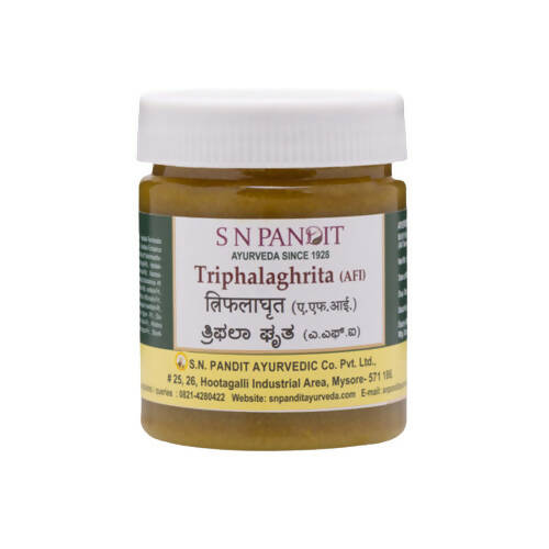 S N Pandit Ayurveda Triphalaghrita - Distacart