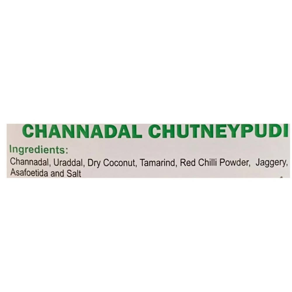Vijayaa Brahmin's Channadal Chutney Pudi