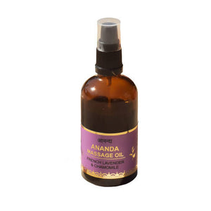 Body Gold Ananda Body Massage Oil (French Lavender & Chamomile)