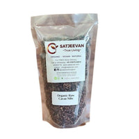 Thumbnail for Satjeevan Organic Raw Cacao Nibs - Distacart