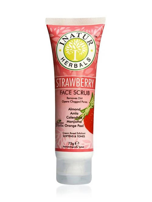 Inatur Strawberry Face Scrub