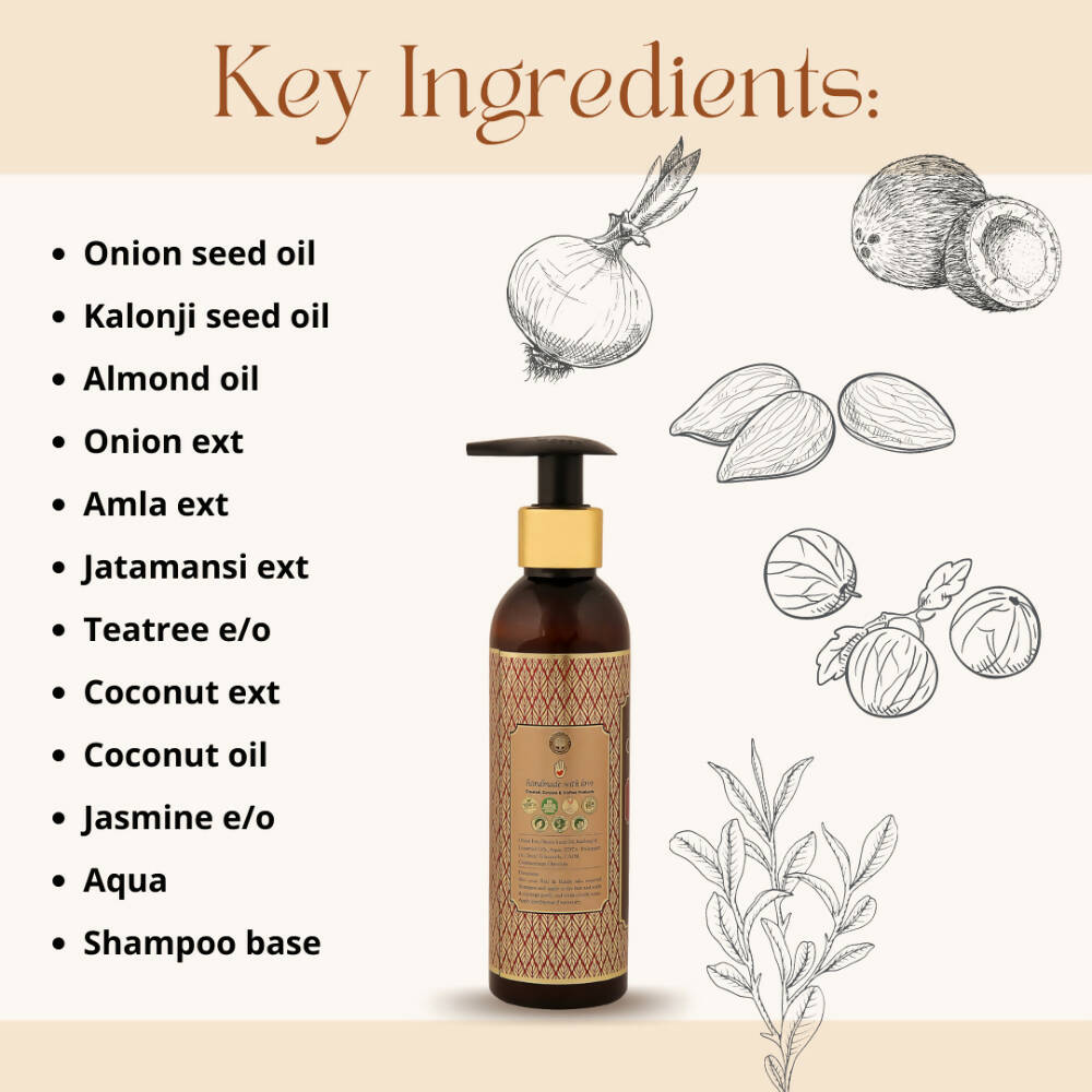 Organicos Red Onion Shampoo - Distacart