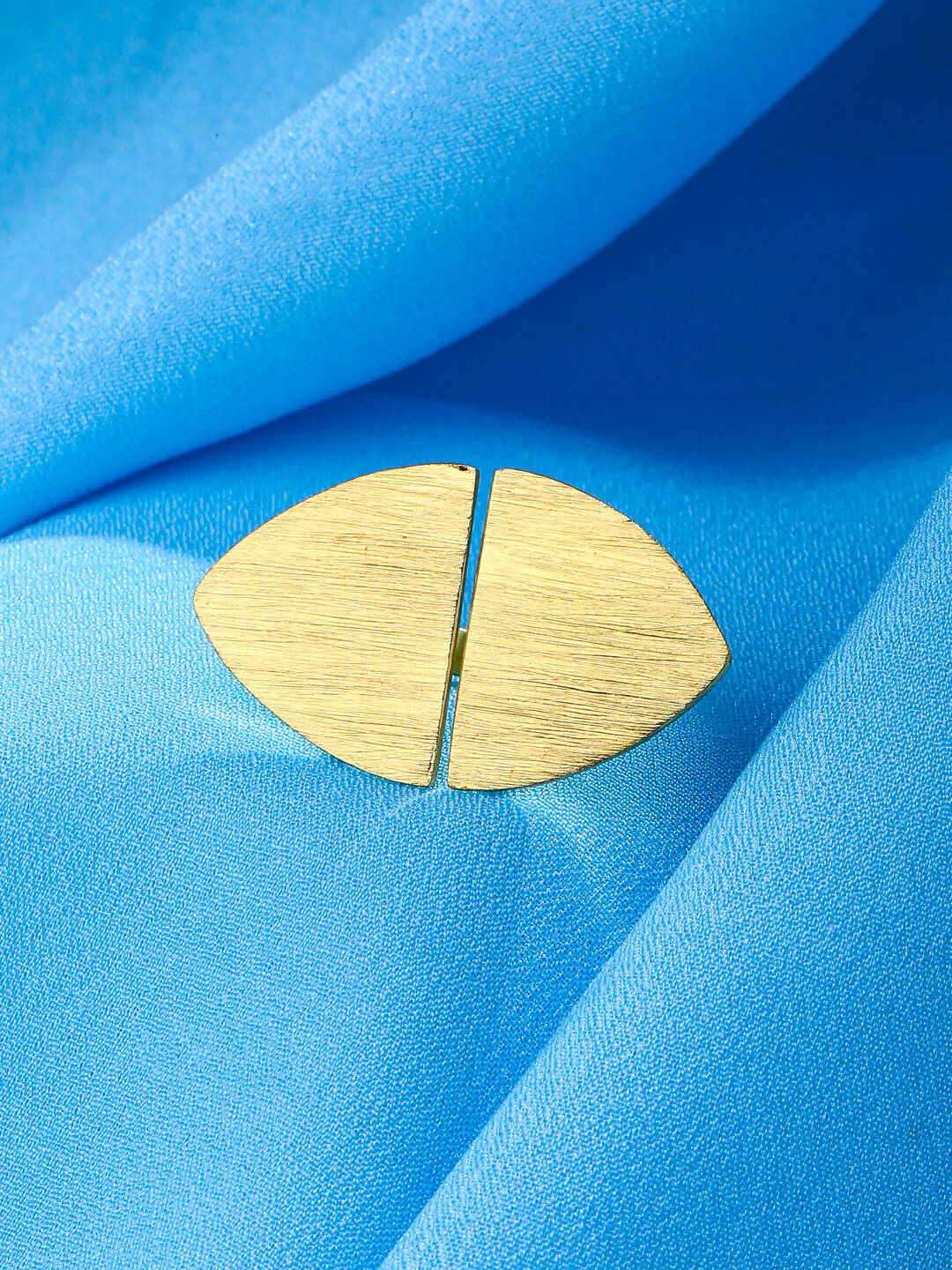 NVR Women's Western Gold Plated Ajustable Finger Ring - Distacart