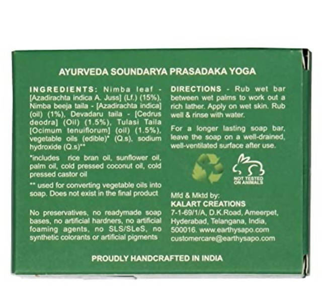 Earthy Sapo Neem Special Cleansing & Anti-Infective Bathing Soap - Distacart