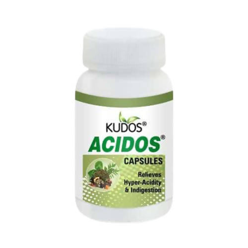 Kudos Ayurveda Acidos Capsules Hyper-Acidity & Indigestion
