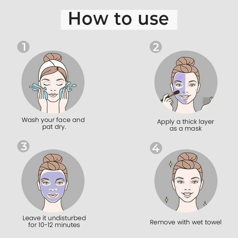 Professional O3+ Blueberry Dtan Creme Mask - Distacart