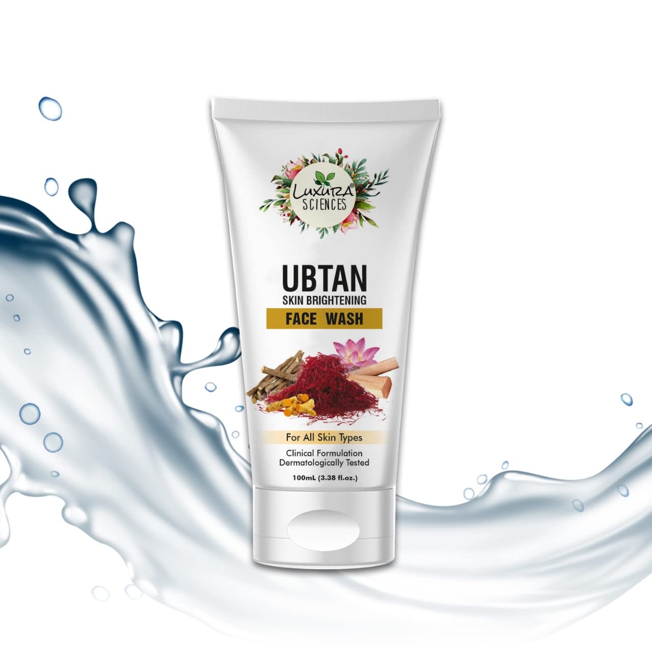 Luxura Sciences Ubtan Skin Brightening Face Wash - Distacart