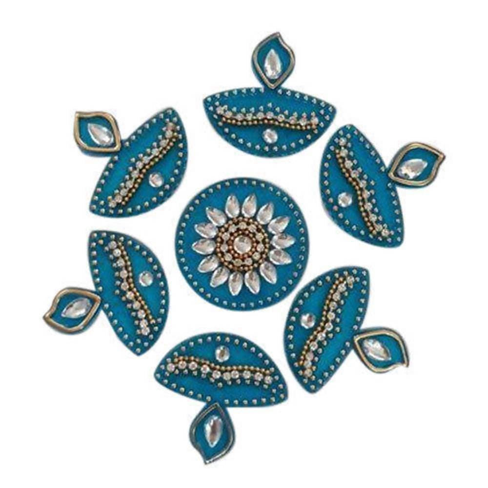 Kundan HandiKrafts Handmade Kundan Rangoli - Distacart