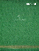 Thumbnail for Combo of Off White and Mango Green Patan Patola Semi Chanderi Saree By Gayathri Reddy Designer Studio - Distacart