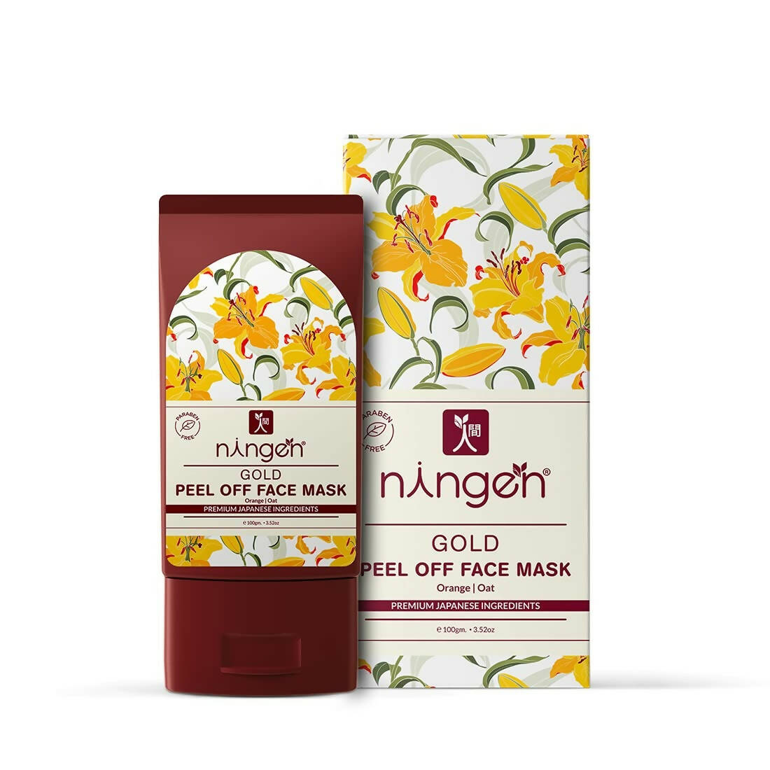 Ningen Gold Peel Off Face Mask - Distacart