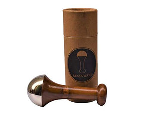 Kansa Wand Face Bronze Foot Massager With Wooden Handle For Detoxification And Deep Relaxation