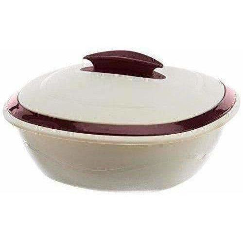 Maroon Color - Double Wall Casserole - Distacart