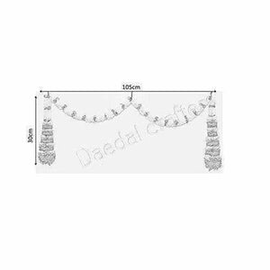 Maroon Color Door Decor - Distacart