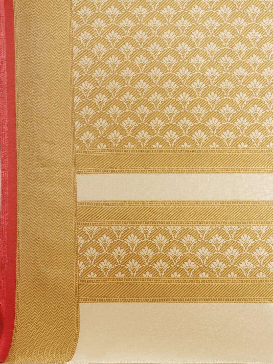 Saree Mall Beige & Cream-Coloured Printed Saree - Distacart