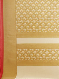 Thumbnail for Saree Mall Beige & Cream-Coloured Printed Saree - Distacart