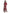 Juniper Women's Maroon Rayon Printed Flared Dress - Distacart