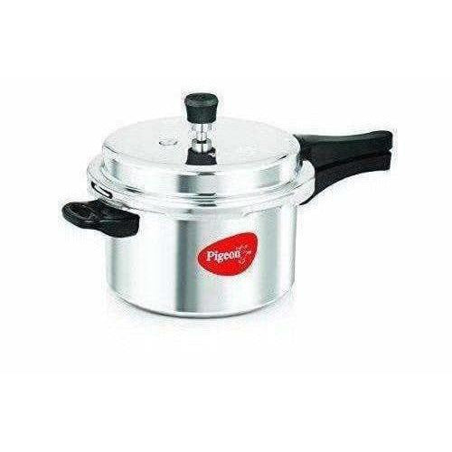 Induction Base Aluminum Pressure Cooker - 5 Litres - Distacart