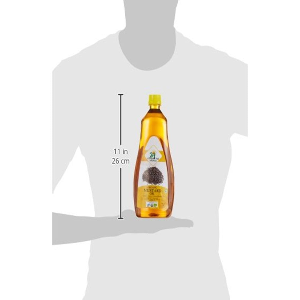 24 Mantra Organic Mustard Oil - Distacart