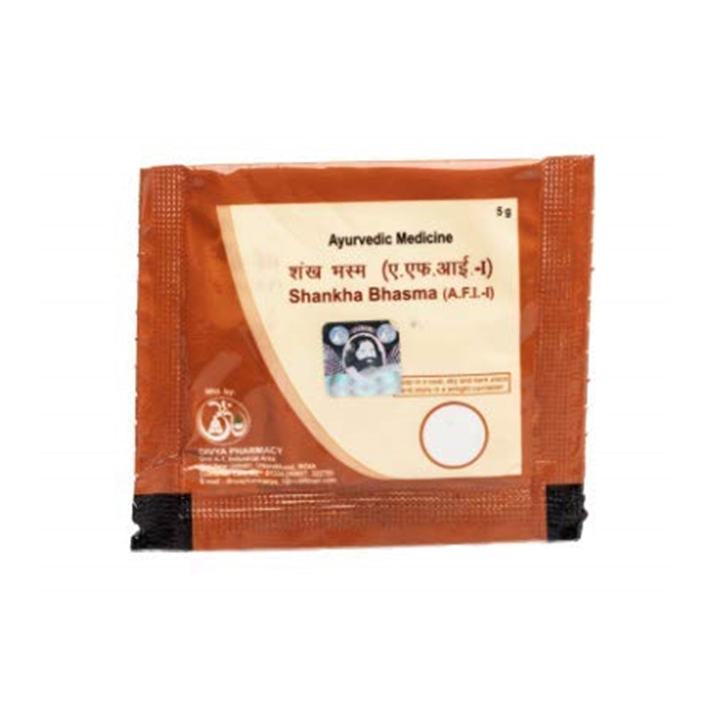 Patanjali Shankh Bhasma (5 gm) - Distacart