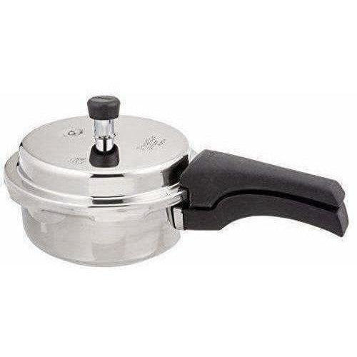 Stainless Steel Pressure Cooker with Lid - 2 Litres - Distacart