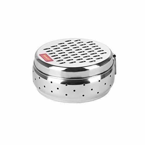 Stainless Steel Spill Free Vegetable Grater with Storage Container - Distacart