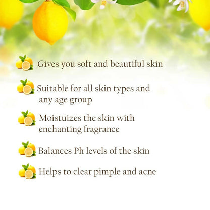Bello Herbals Lemon Soap - Distacart