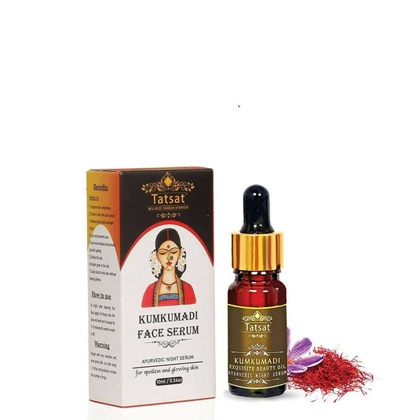 Tatsat Certified Ayurvedic Kumkumadi Exquisite Face Serum - Distacart