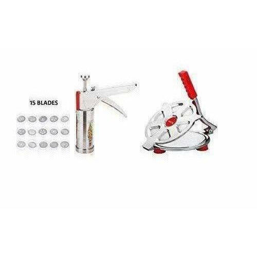Stainless Steel Press Maker and Stainless Steel Puri Maker - Distacart