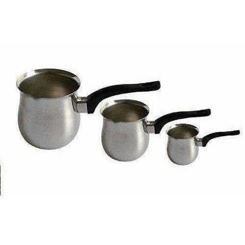 Stainless Steel Coffee Warmer - Set of  3 - Distacart