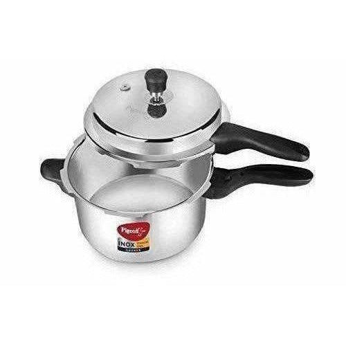 Pigeon Stainless Steel Pressure Cooker 4.5Liters - Distacart