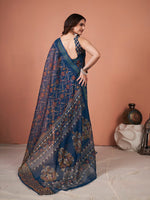 Thumbnail for Saree Mall Floral Printed Sarees - Distacart