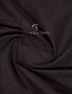 Thumbnail for Dual Shades of Brown Pure Mangalgiri Cotton By Gayathri Reddy Designer Studio - Distacart