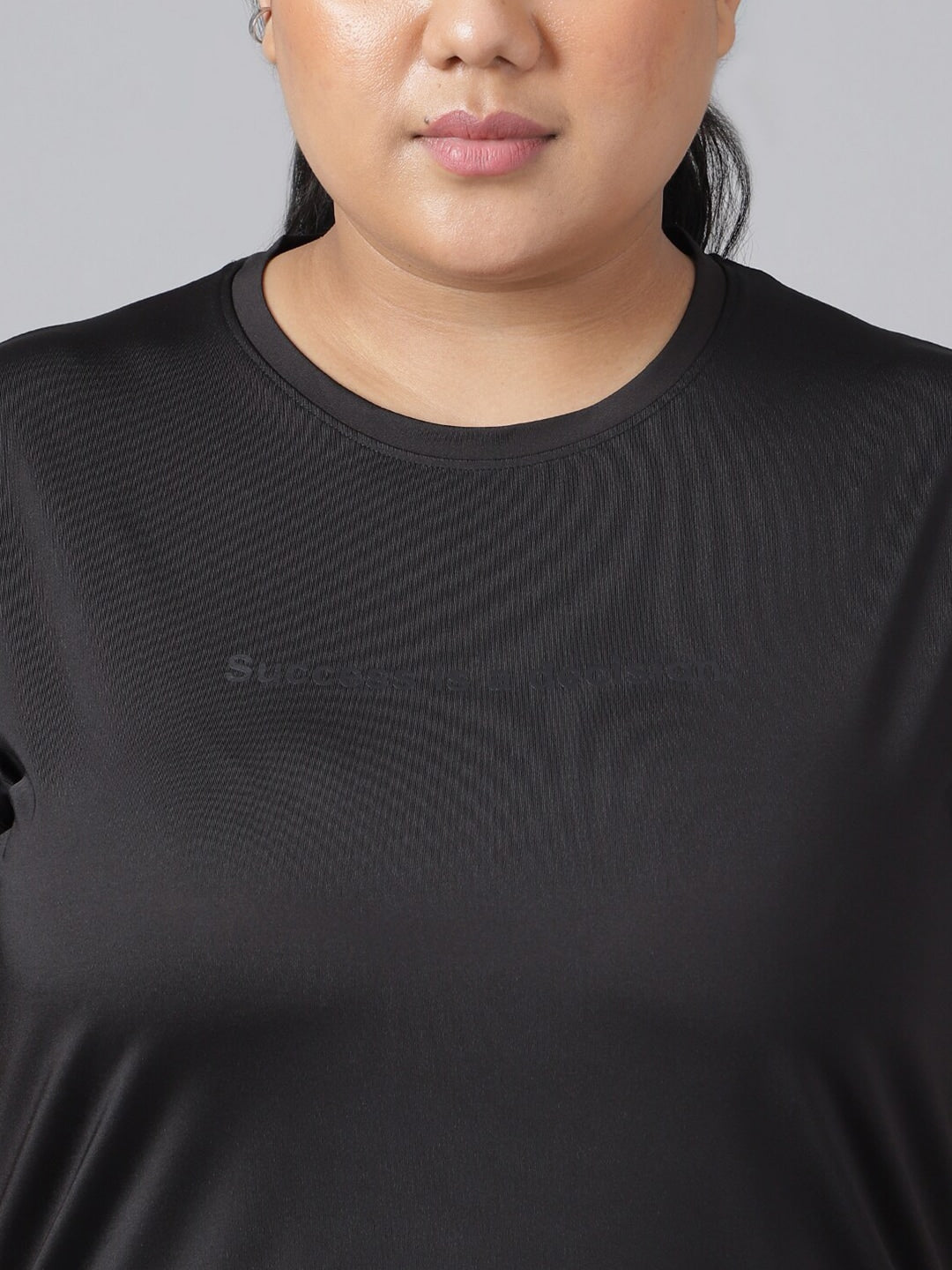 MKH Plus Size Drop-Shoulder Sleeves Dri-FIT Relaxed Fit Training T-shirt - Distacart