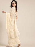 Thumbnail for Saree Mall Ethnic Motifs with Sleek border Saree For Women - Distacart