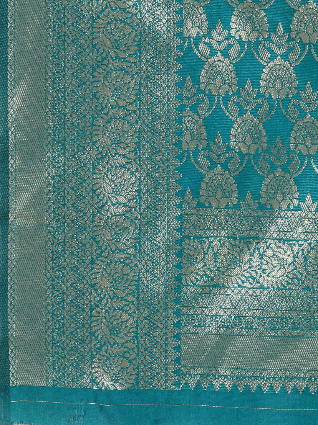 Kalini Ethnic Motif Woven Design Zari Art Silk Banarasi Saree - Distacart