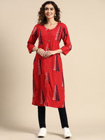 Thumbnail for Sangria Women Floral Printed Kurta - Distacart