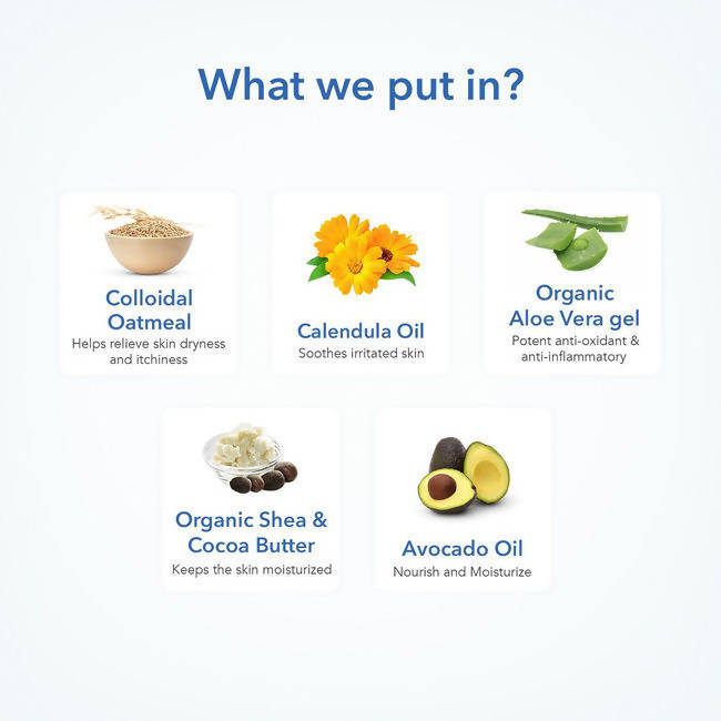 The Moms Co Natural Soothing Relief Lotion Ingredients