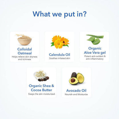 The Moms Co Natural Soothing Relief Lotion Ingredients