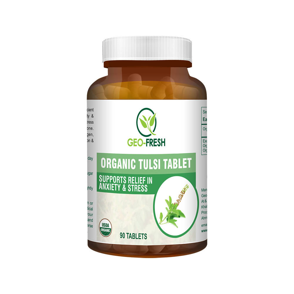 Geo-Fresh Organic Tulsi Tablets - Distacart