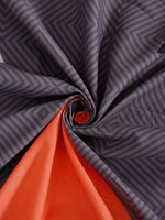 Thumbnail for Home Sizzler Grey & White Geometric 144 TC Single Bedsheet with 1 Pillow Covers - Distacart